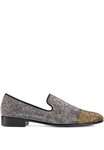 Lewis Cup crystal embellished loafers