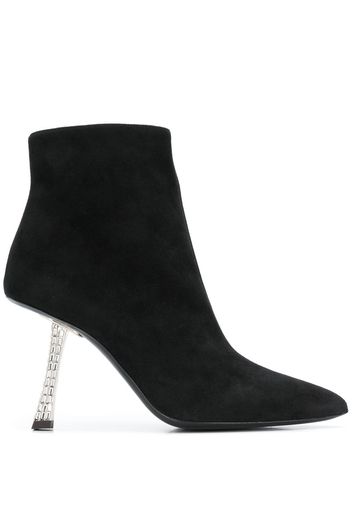 Giuseppe Zanotti statement heel ankle boots - Black