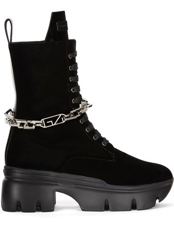 Giuseppe Zanotti Apocalypse chain-detail boots - Black