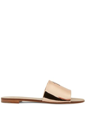 Giuseppe Zanotti Shirley metallic sandals - Pink