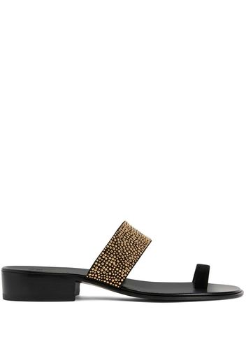 Giuseppe Zanotti Emerick studded sandals - Black