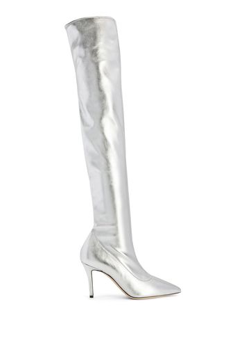 Giuseppe Zanotti Felicity 90mm over-the-knee boots - Silver