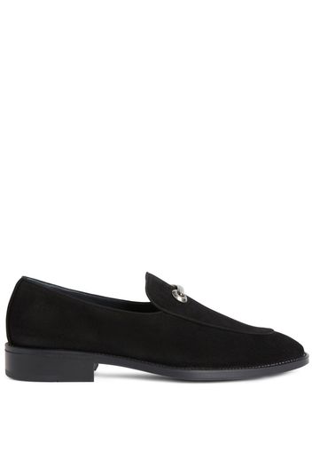 Giuseppe Zanotti Archibald buckle-detail loafers - Black