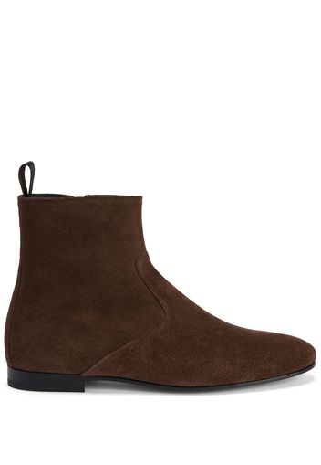 Giuseppe Zanotti chelsea suede boots - BROWN