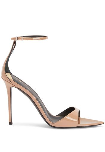 Giuseppe Zanotti Intrigo 105mm high-heeled sandals - Neutrals