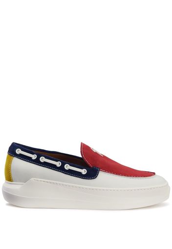 Giuseppe Zanotti Conley String colour-block sneakers - White