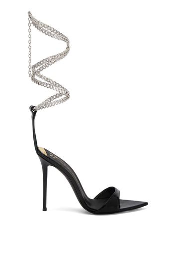 Giuseppe Zanotti Intriigo String 105mm sandals - Black