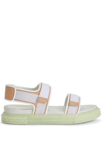 Giuseppe Zanotti Blabber Gummy strappy sandals - White