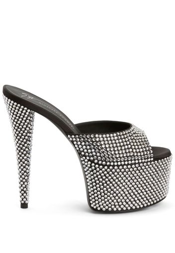 Giuseppe Zanotti GZ Aida 150mm platform sandals - Black