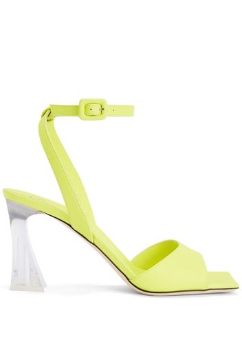 Giuseppe Zanotti clear-heel sandals - Yellow