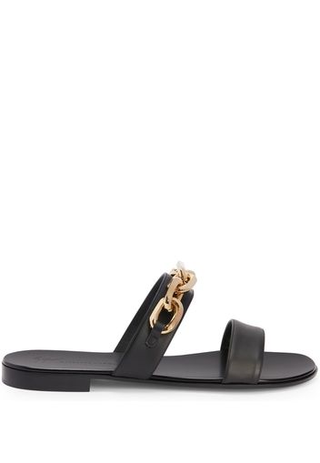 Giuseppe Zanotti Aubert chain sandals - Black