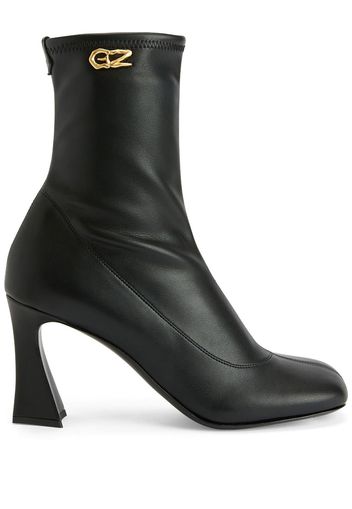 Giuseppe Zanotti Alethaa 90mm ankle leather boots - Black