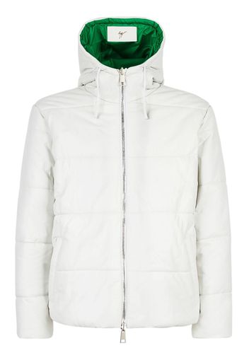 Giuseppe Zanotti Aidak leather jacket - White
