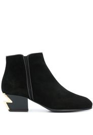 Giuseppe Zanotti round toe boots - Black