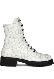 Giuseppe Zanotti Thora lace-up boots - White