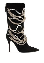 Giuseppe Zanotti Sheena embellished boots - Black