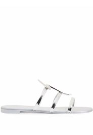 Giuseppe Zanotti Syrma G-strap sandals - Silver