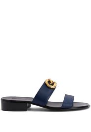 Giuseppe Zanotti Gregorie leather sandals - Blue