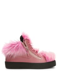 Giuseppe Zanotti Marlena Winter mid-top sneakers - Pink