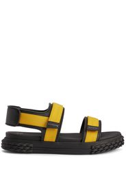 Giuseppe Zanotti Frankie touch-strap leather sandals - Black