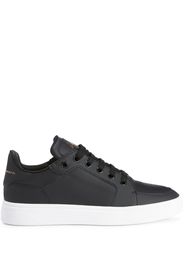 Giuseppe Zanotti perforated-detail low-top sneakers - Black