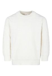 Givenchy Kids 4G-embossed jumper - White