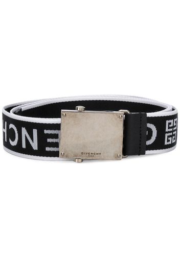 Givenchy logo strap belt - Black