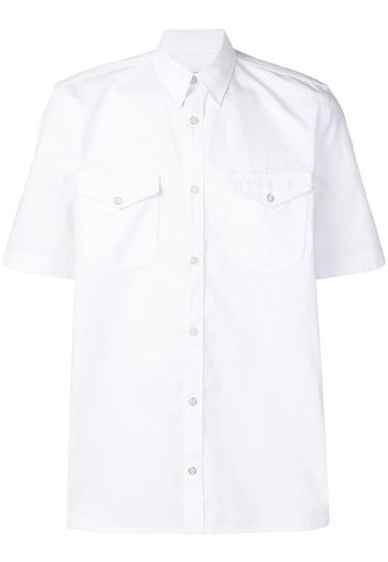 Givenchy logo side-stripe shirt - White