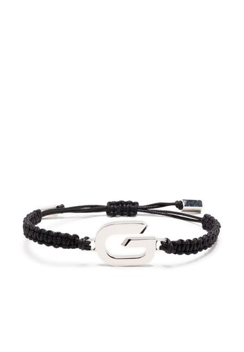 Givenchy logo-lettering bracelet - Silver