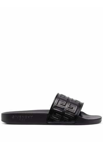 Givenchy 4G strap slip-on slides - Black