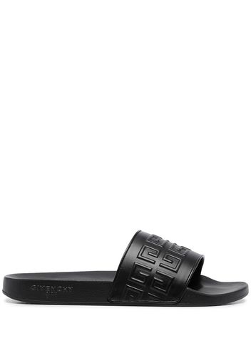 Givenchy 4G slide sandals - Black