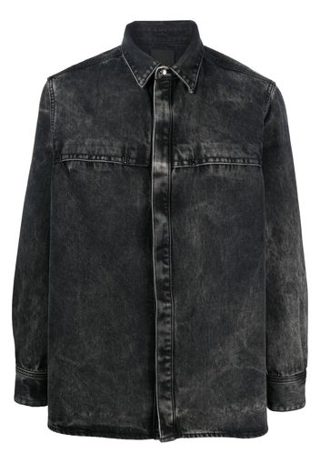 Givenchy long-sleeve denim shirt - Grey