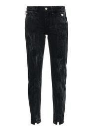 Givenchy panel detail split hem jeans - Black