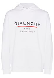 logo-print hoodie