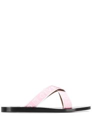 logo strap sandals