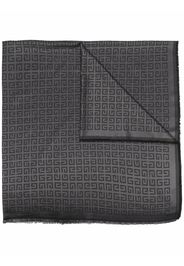 Givenchy monogram-print scarf - Grey