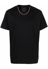 Givenchy chain-trimmed T-shirt - Black