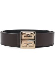 Givenchy 4G logo buckle belt - Brown