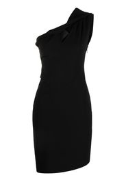 Givenchy one-shoulder cut-out mini dress - 001 BLACK