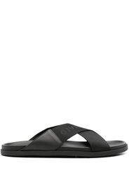 Givenchy G Plage crossover-strap sandals - Black
