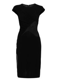 Givenchy panelled crepe midi dress - Black