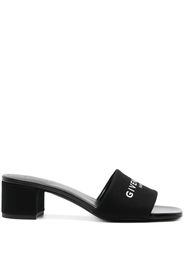 Givenchy 50mm logo-print sandals - Black