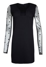 Givenchy 4G tulle minidress - Black