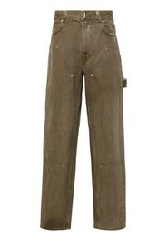 Givenchy Carpenter wide-leg jeans - Brown