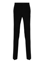 Givenchy logo-plaque straight trousers - Black