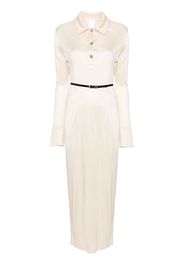 Givenchy belted waist maxi-dress - Neutrals
