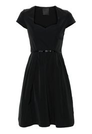 Givenchy 4G-bow taffeta mini dress - Black
