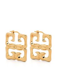 Givenchy 4G Liquid hoop earrings - Gold