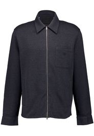 Givenchy zipped tailored cotton shirt - Grey