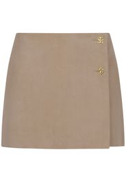 Givenchy leather mini skirt - Neutrals